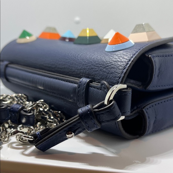 Fendi Micro Double Baguette Studded Bag - Picture 11 of 17